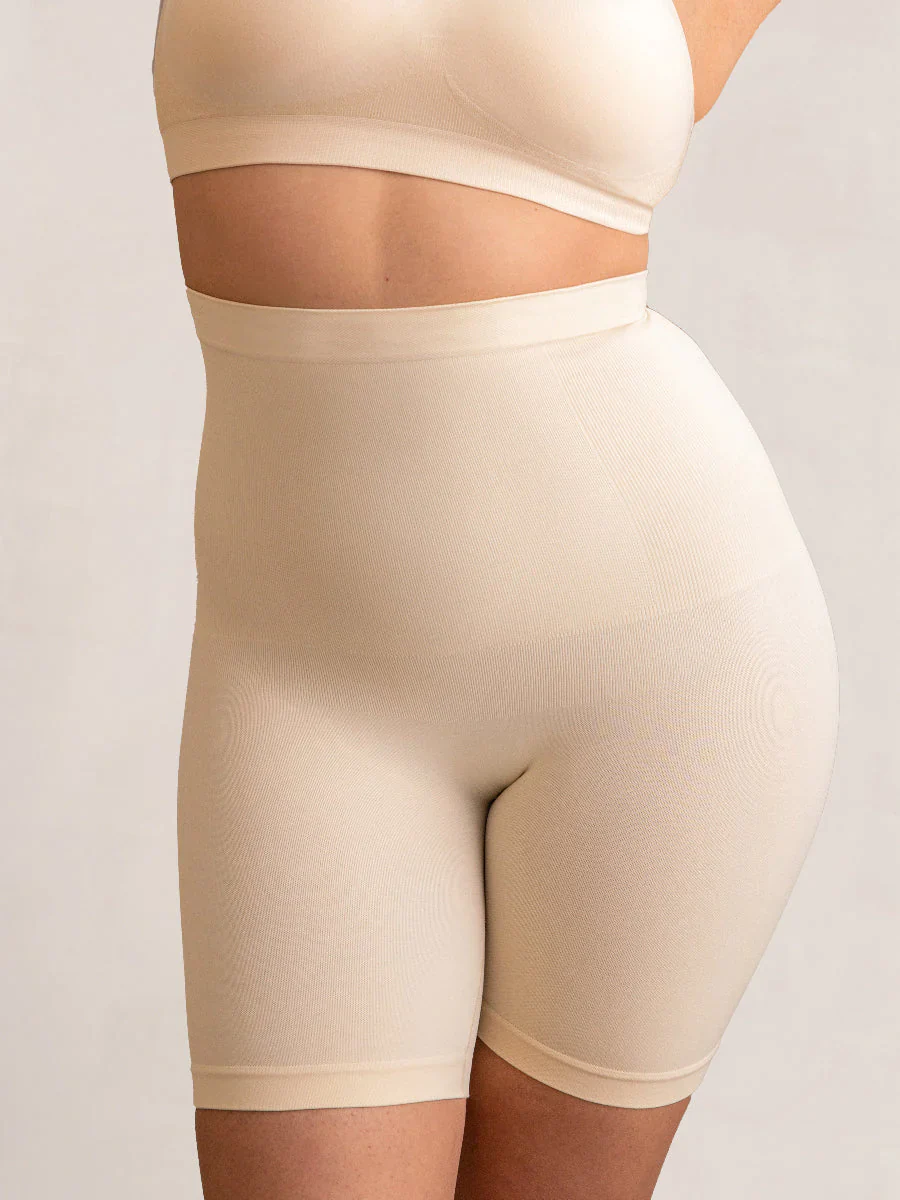 Premium High-Waisted Butt Lifting Body shaper Shorts – comfort & Support